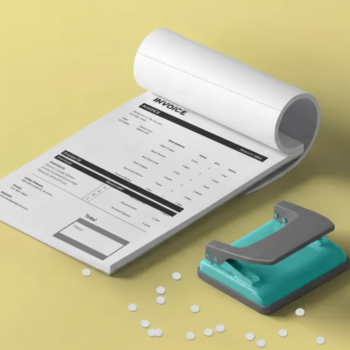 Black & White Printed Bill Books