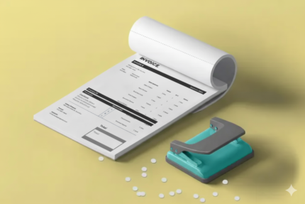 Black & White Printed Bill Books