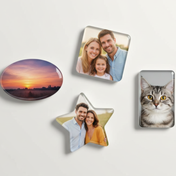 Personalized Acrylic Photo Magnets