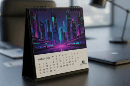 Big Square Desktop Calendar