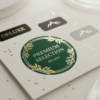 Gold Foiling Stickers