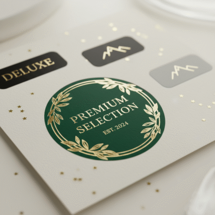 Gold Foiling Stickers