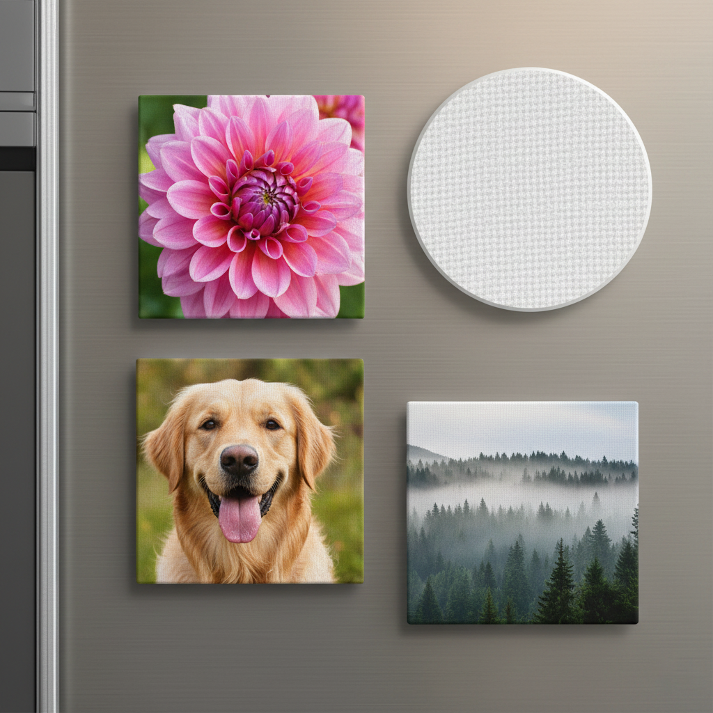 Premium Canvas Photo Magnets