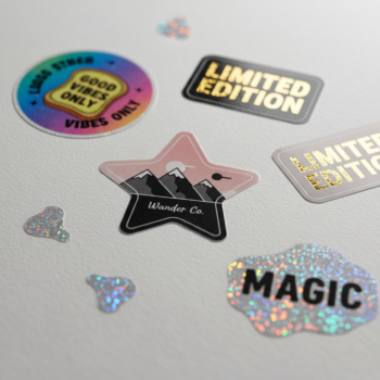 Premium Finish Stickers